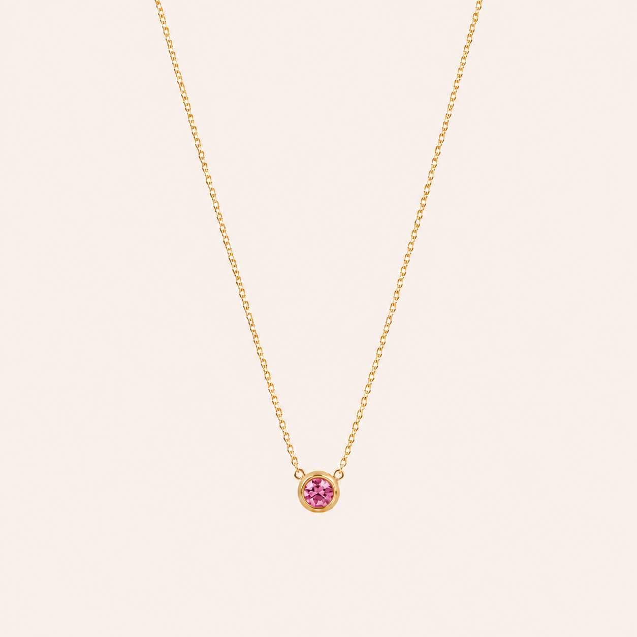 Birthstone Pendants Gold