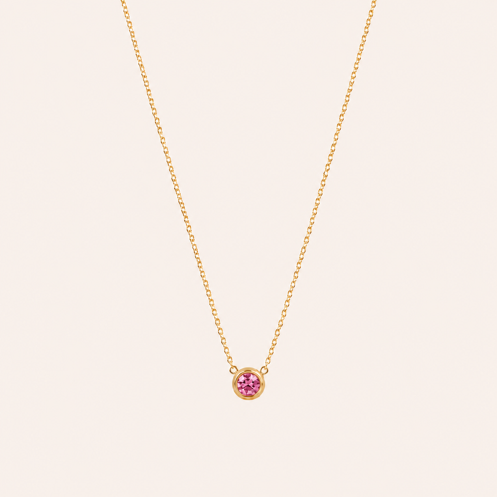 Birthstone Pendants Gold