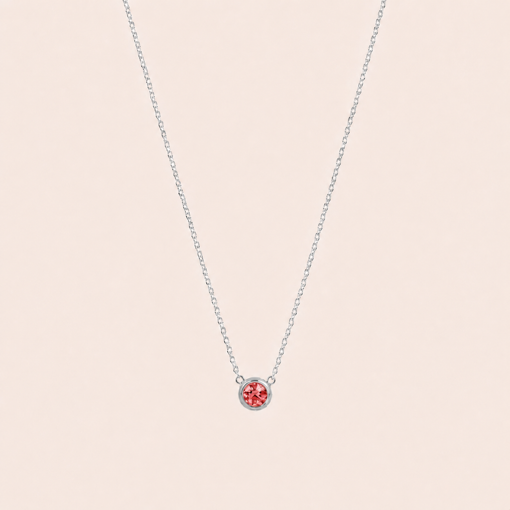 Birthstone Pendants Silver