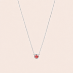 Birthstone Pendants Silver