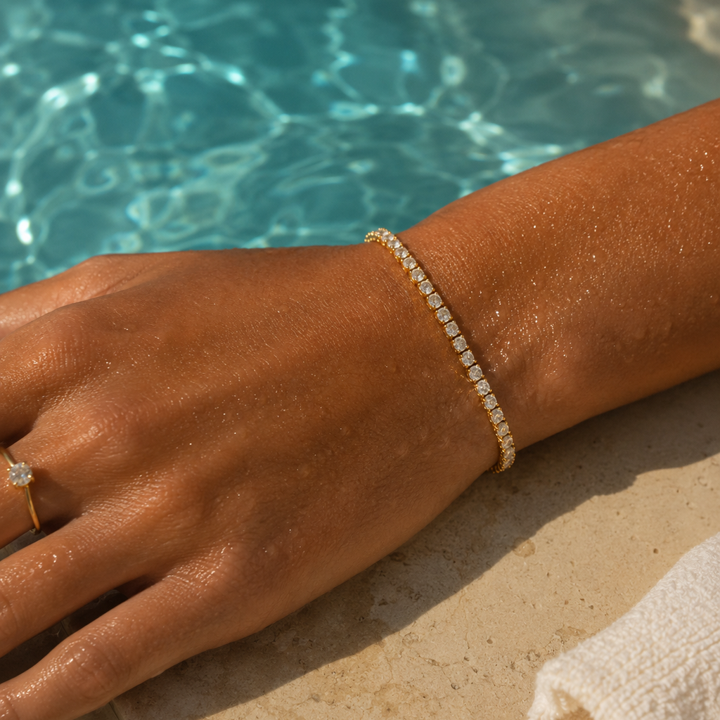 Tennis Bracelet Gold