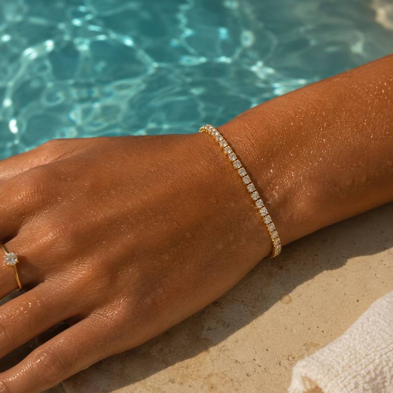 Tennis Bracelet Gold