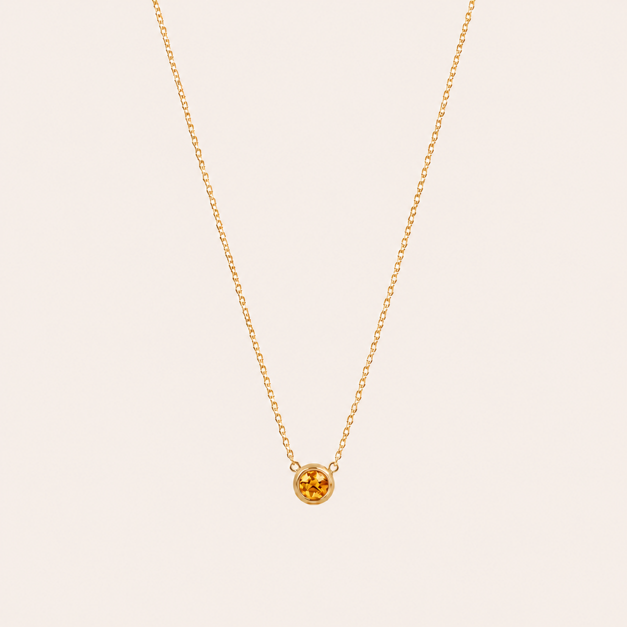 Birthstone Pendants Gold