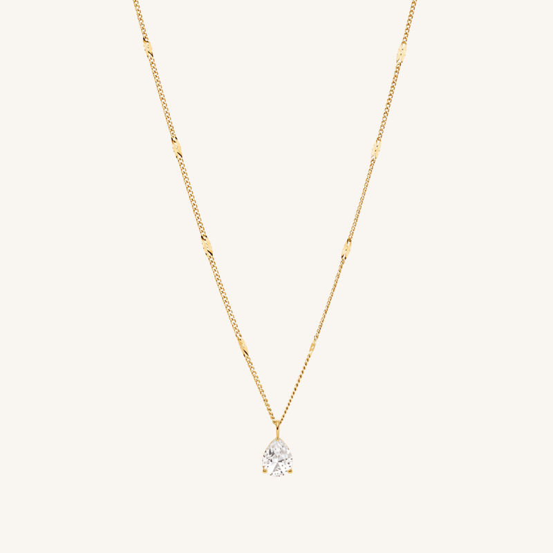 Auréa Drop Necklace Gold