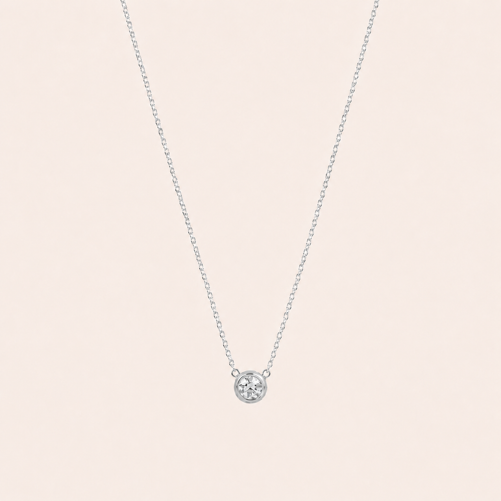 Birthstone Pendants Silver