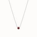 Birthstone Pendants Silver