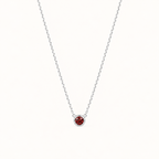 Birthstone Pendants Silver
