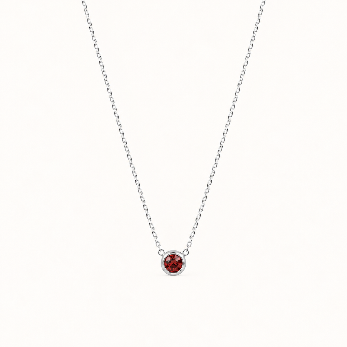 Birthstone Pendants Silver