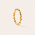 Rope Ring Gold
