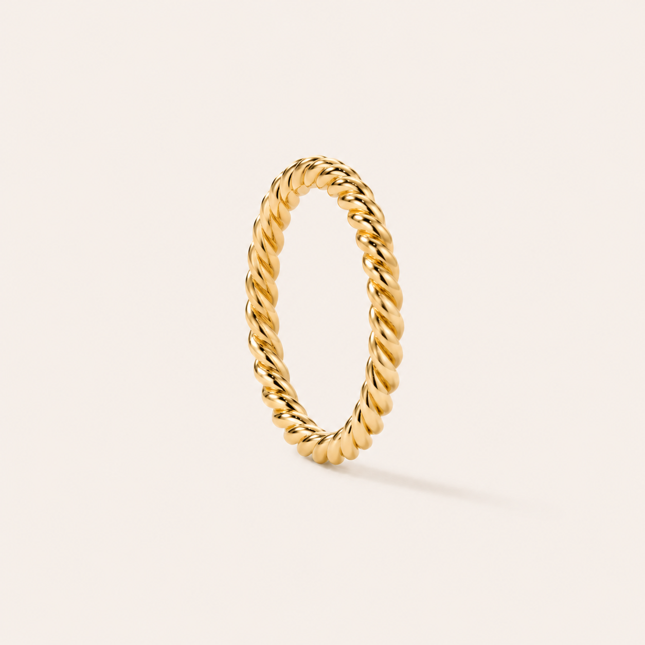 Rope Ring Gold