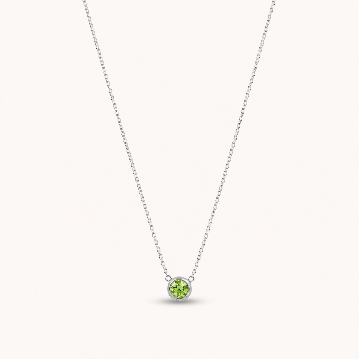 Birthstone Pendants Silver