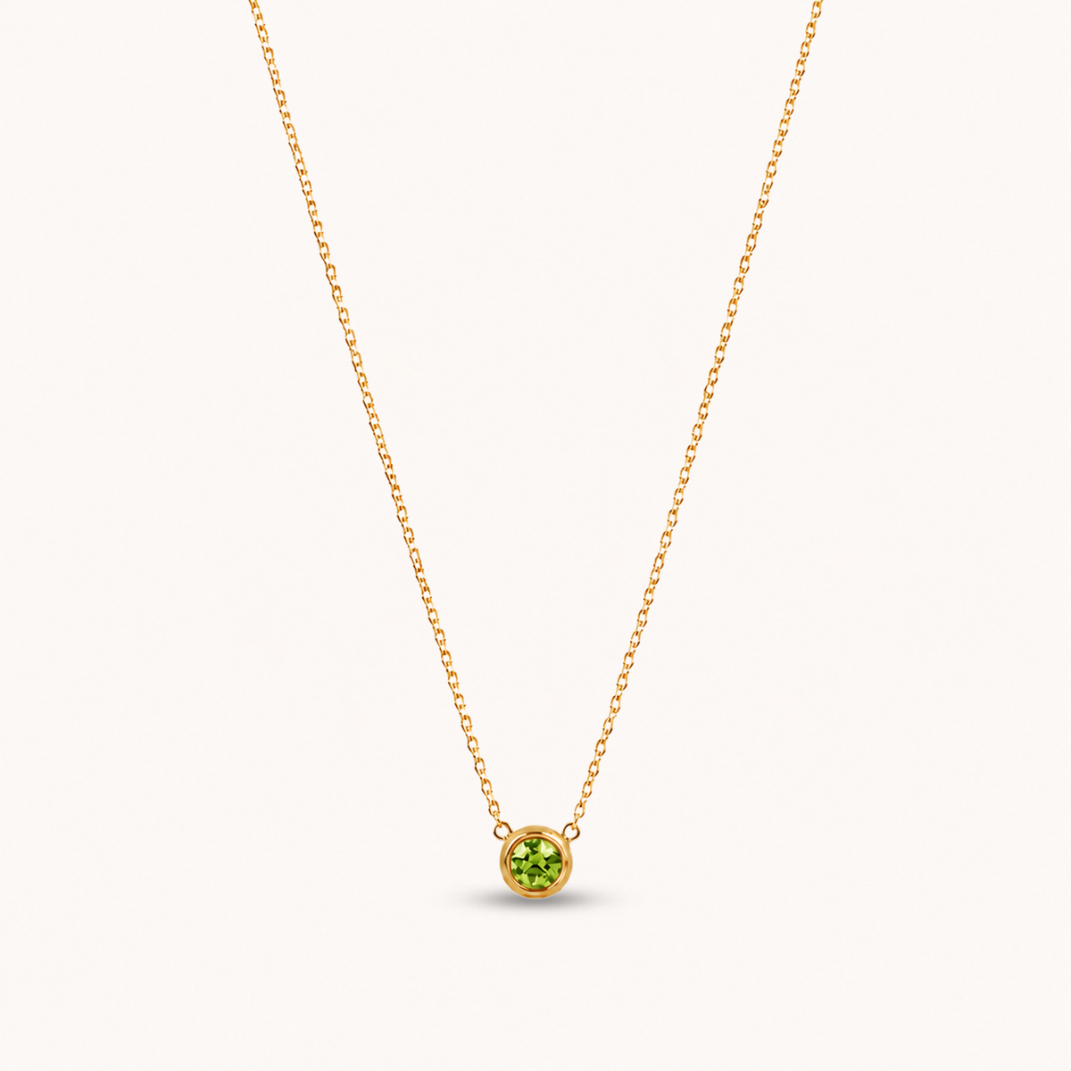 Birthstone Pendants Gold