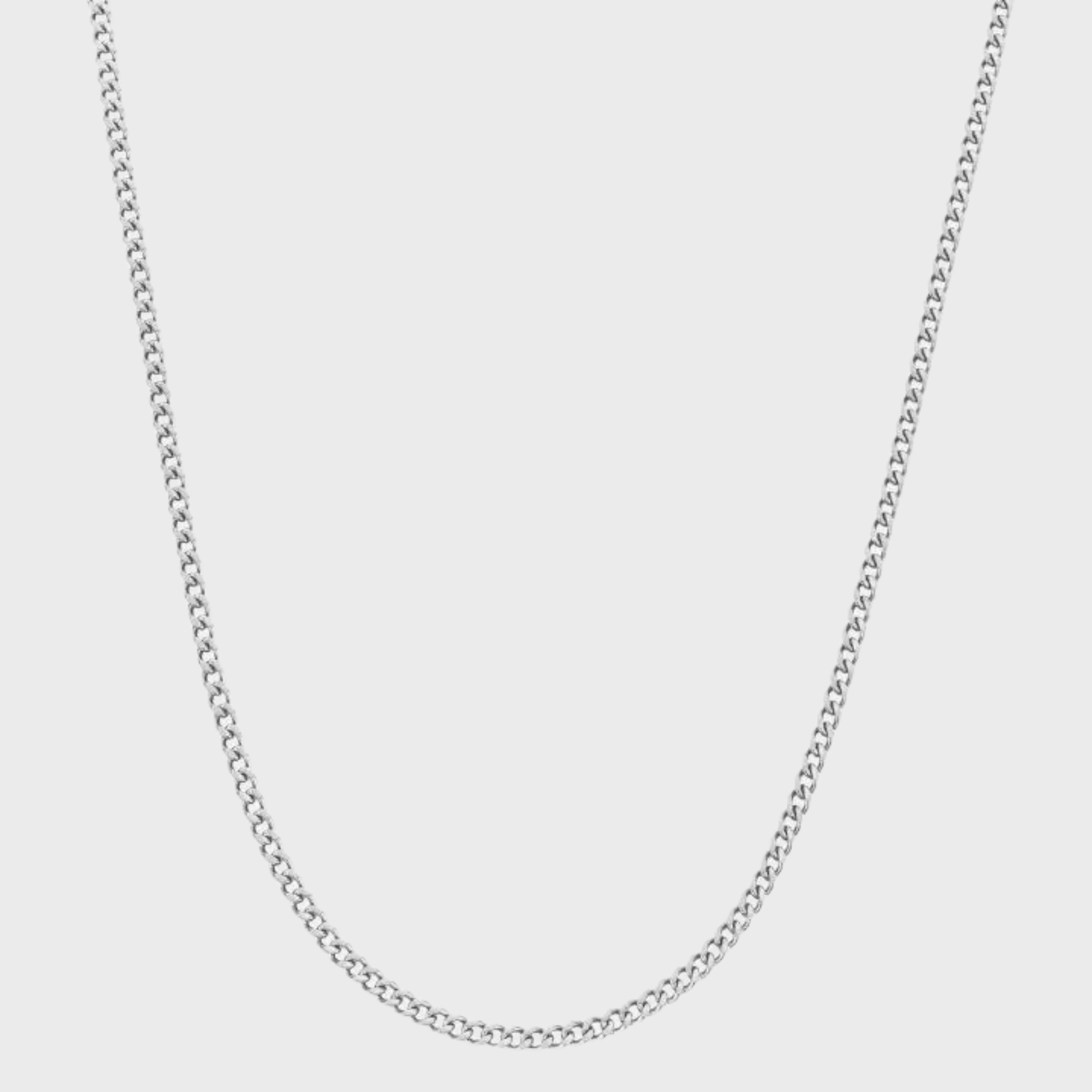 Cuban Link Collana Argento 2MM
