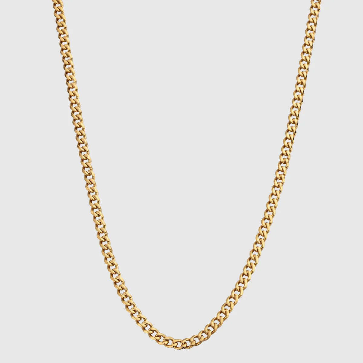 Cuban Link Chain Gold 4MM