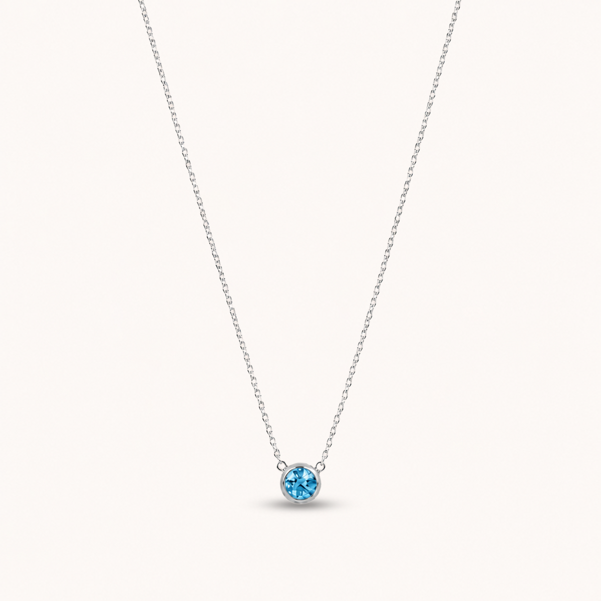 Birthstone Pendants Silver