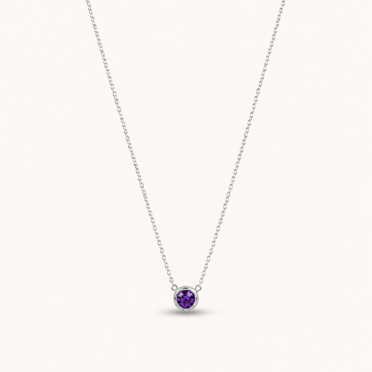 Birthstone Pendants Silver