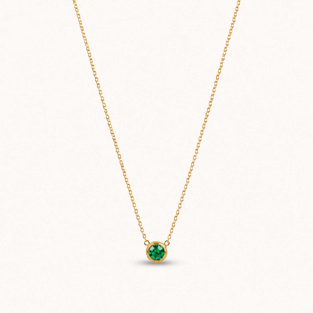 Birthstone Pendants Gold