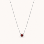 Birthstone Pendants Silver
