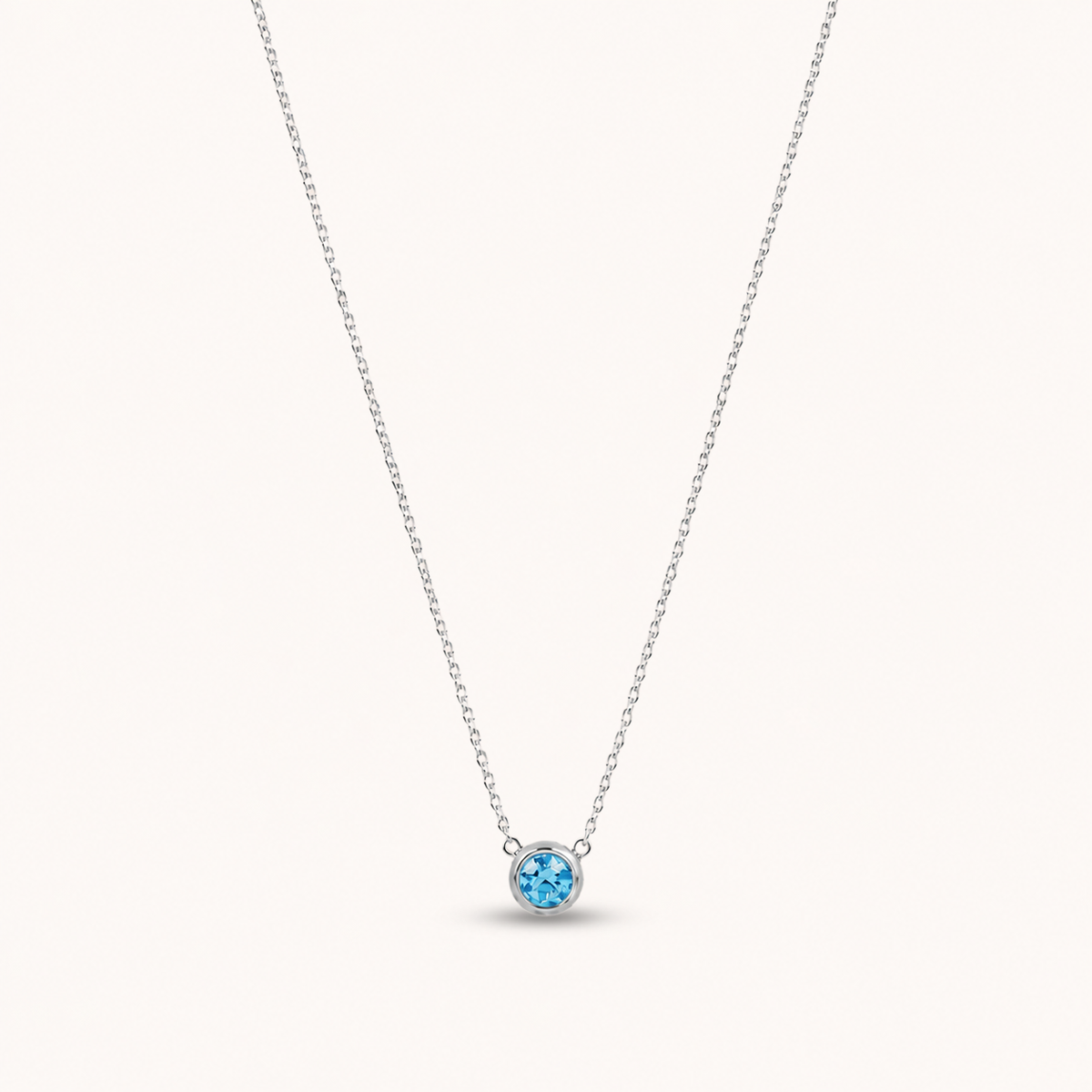 Birthstone Pendants Silver