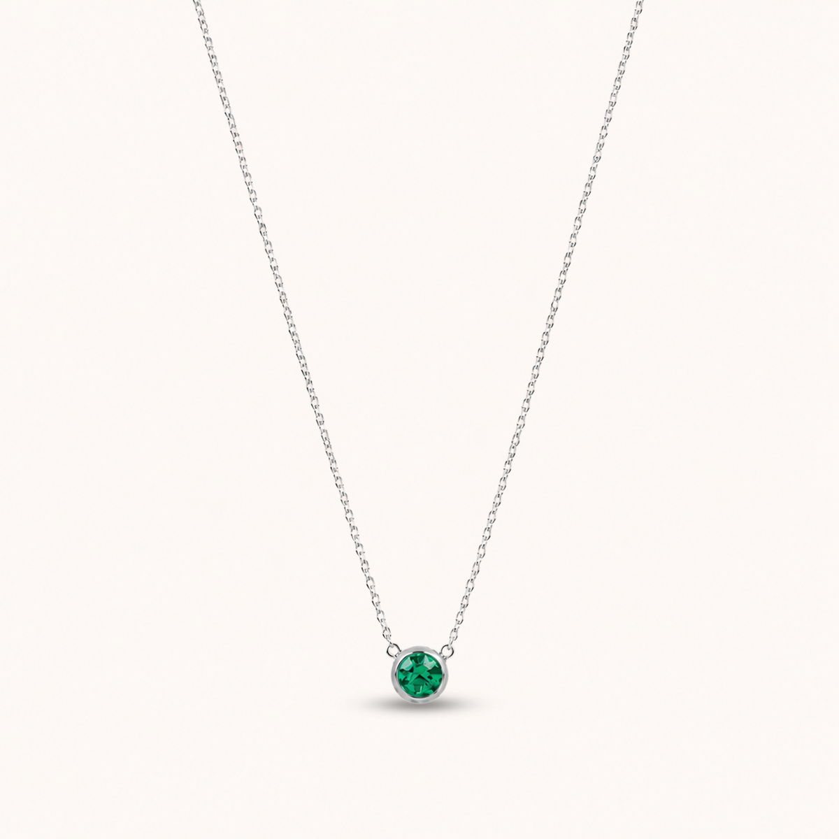 Birthstone Pendants Silver