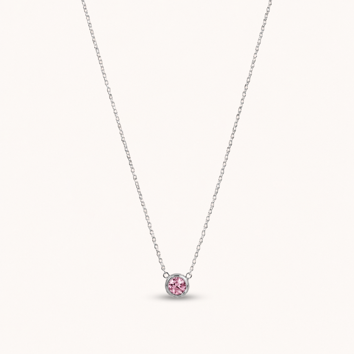 Birthstone Pendants Silver