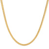 Cuban Link Chain Gold 3MM