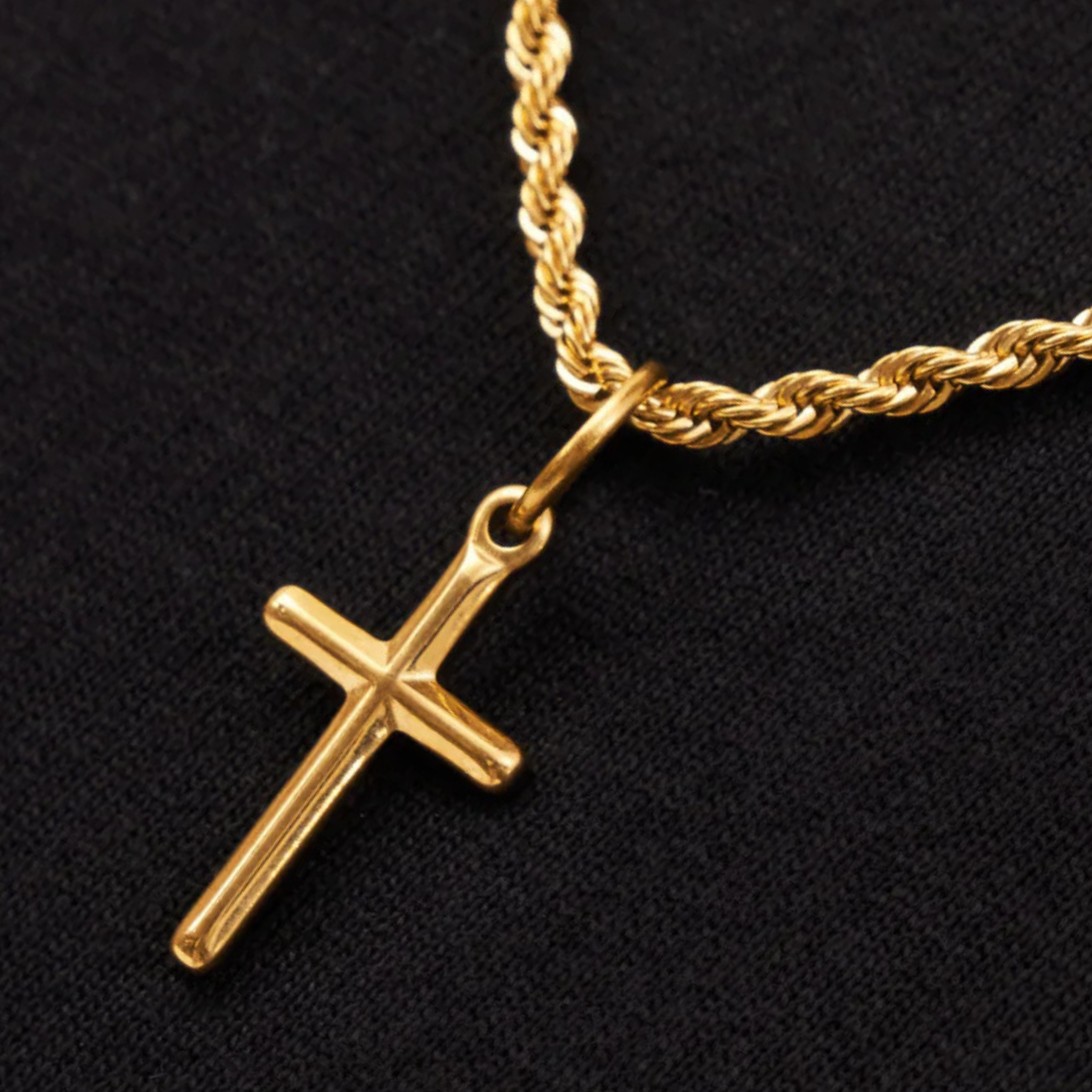 Cross Pendant Gold