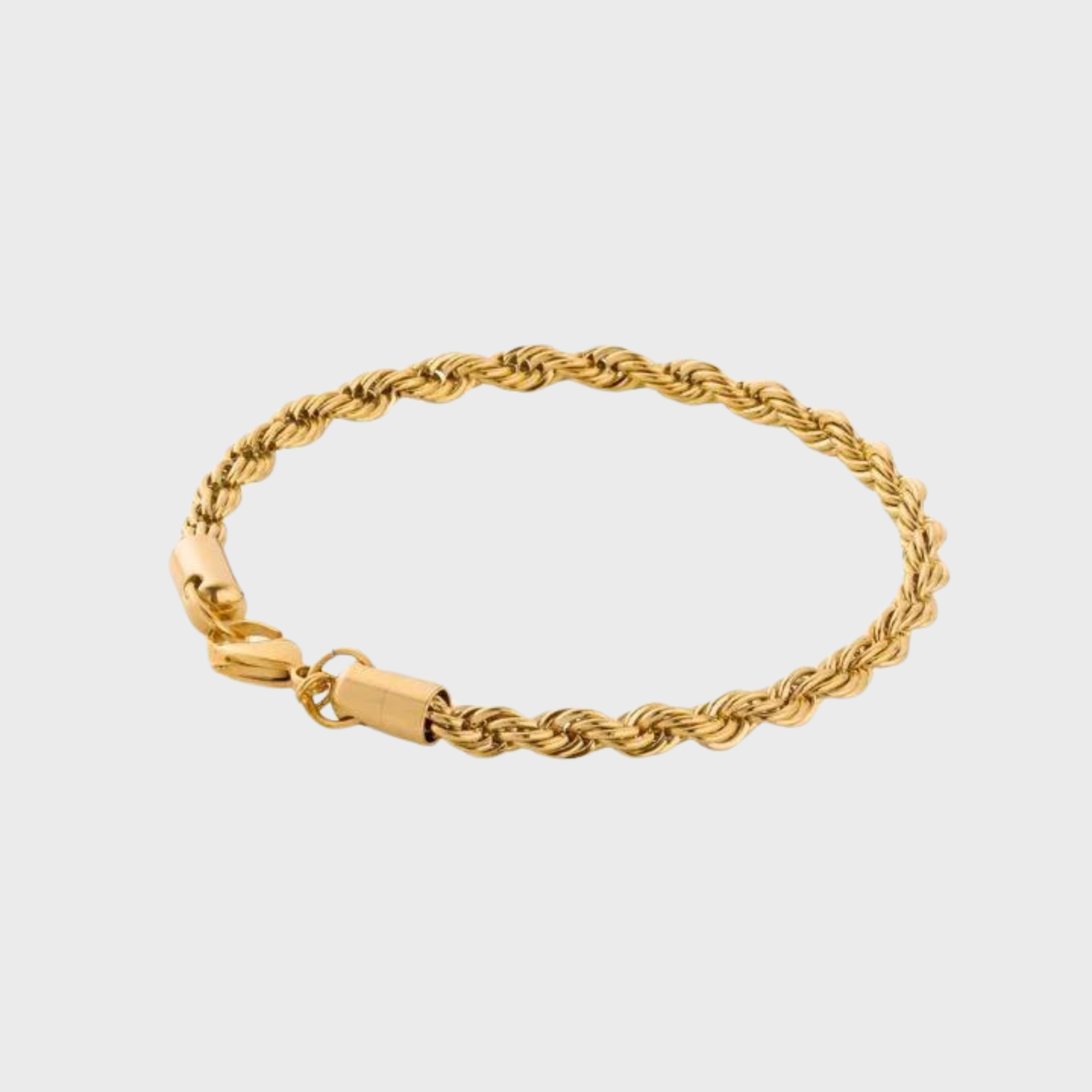 Rope Bracelet Gold 6MM