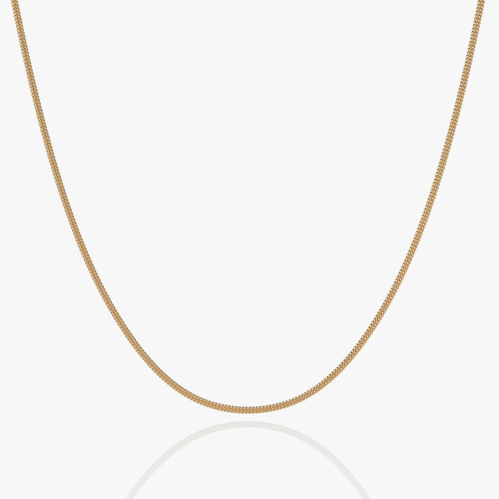 Cuban Link Chain Gold 2MM