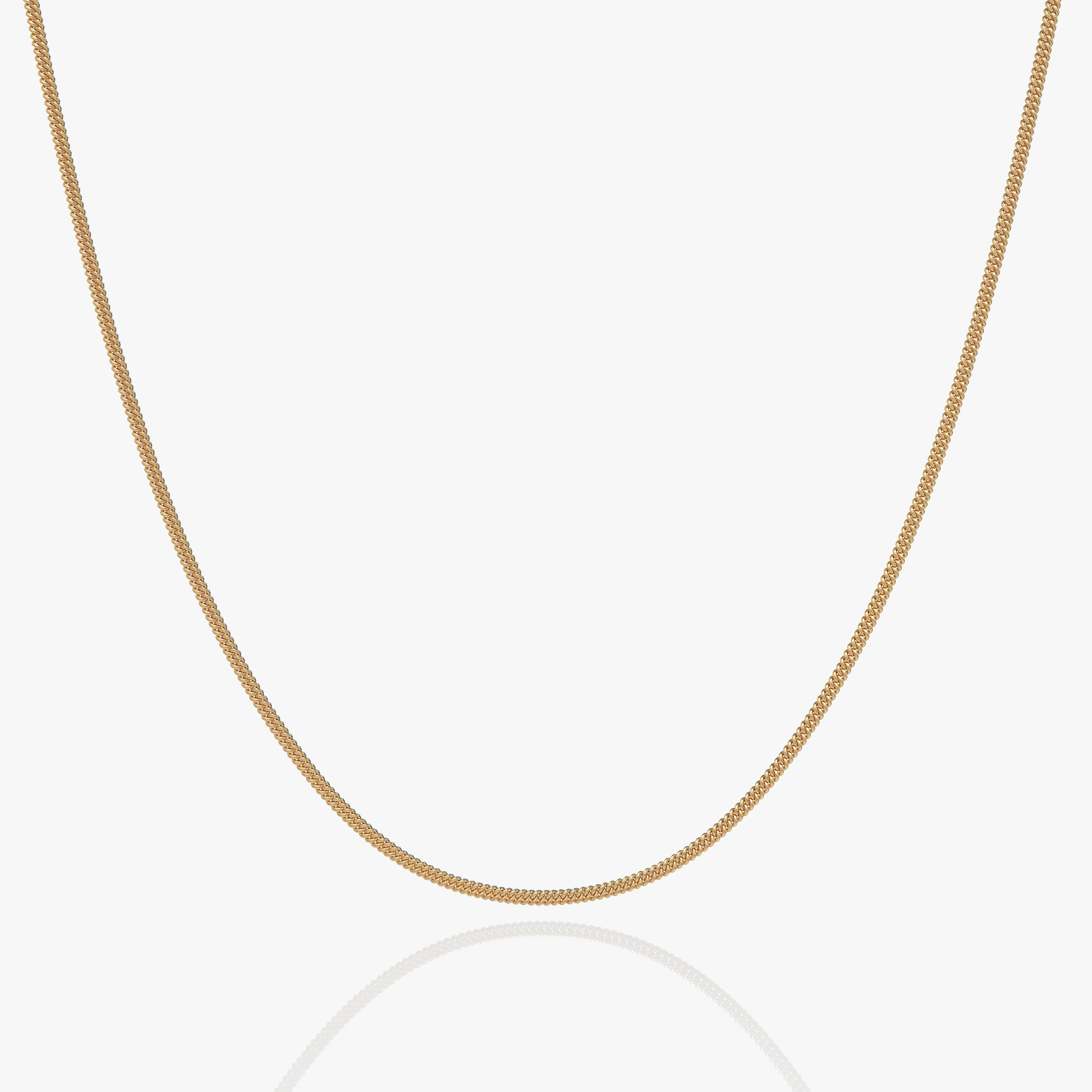Chaîne Cuban Link Or 2MM