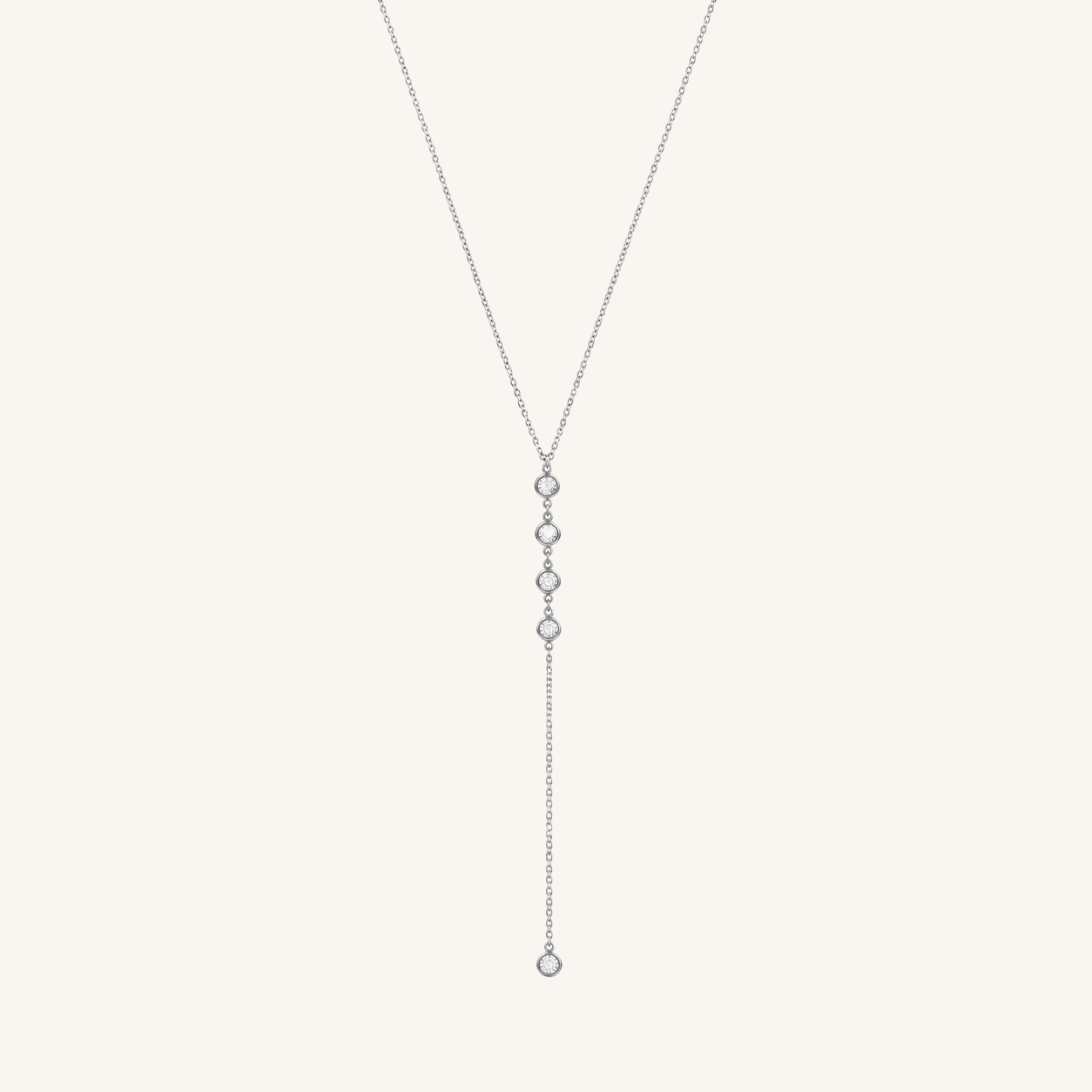 Drop Necklace Silver
