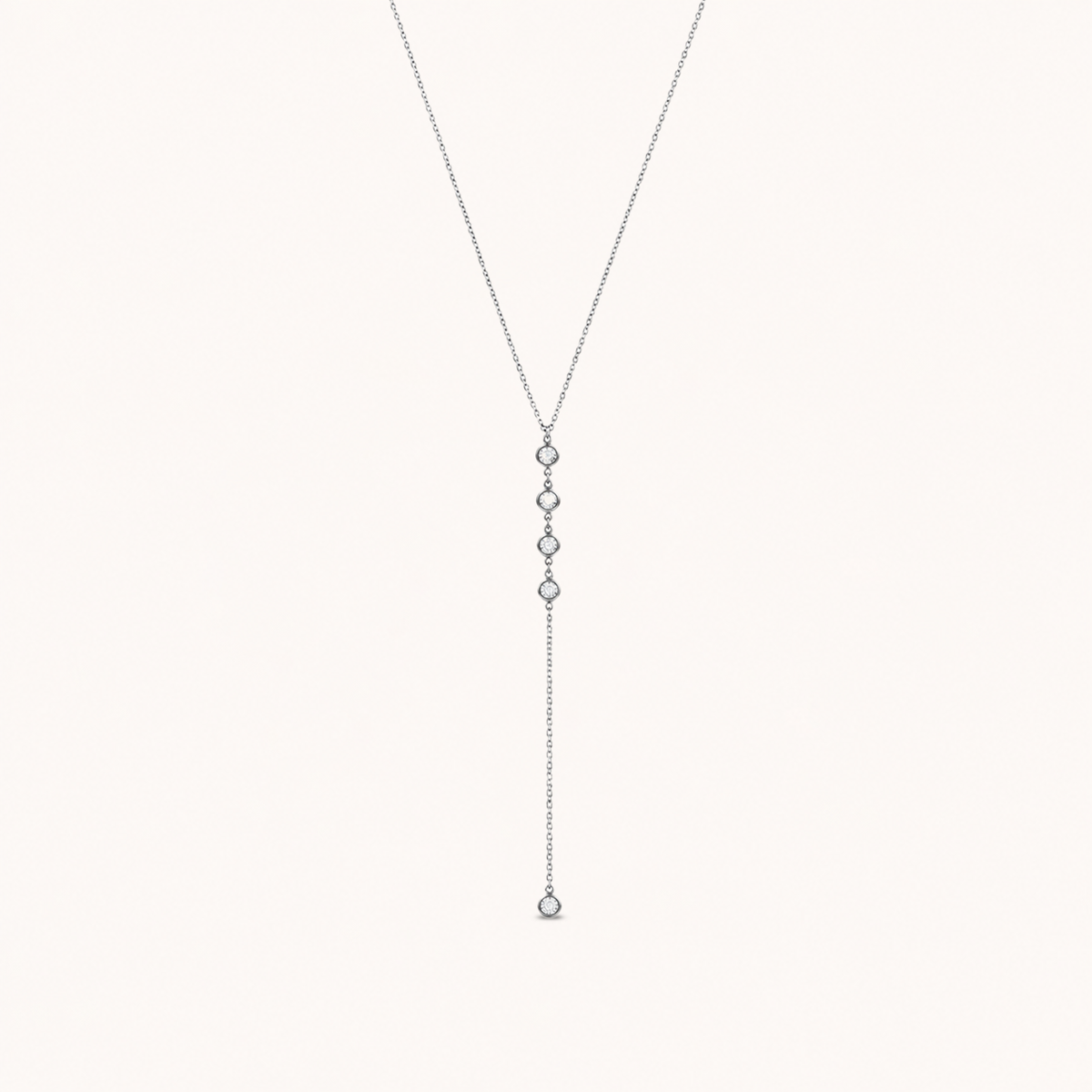 Drop Necklace Silver
