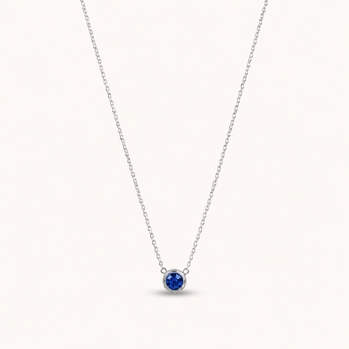 Birthstone Pendants Silver