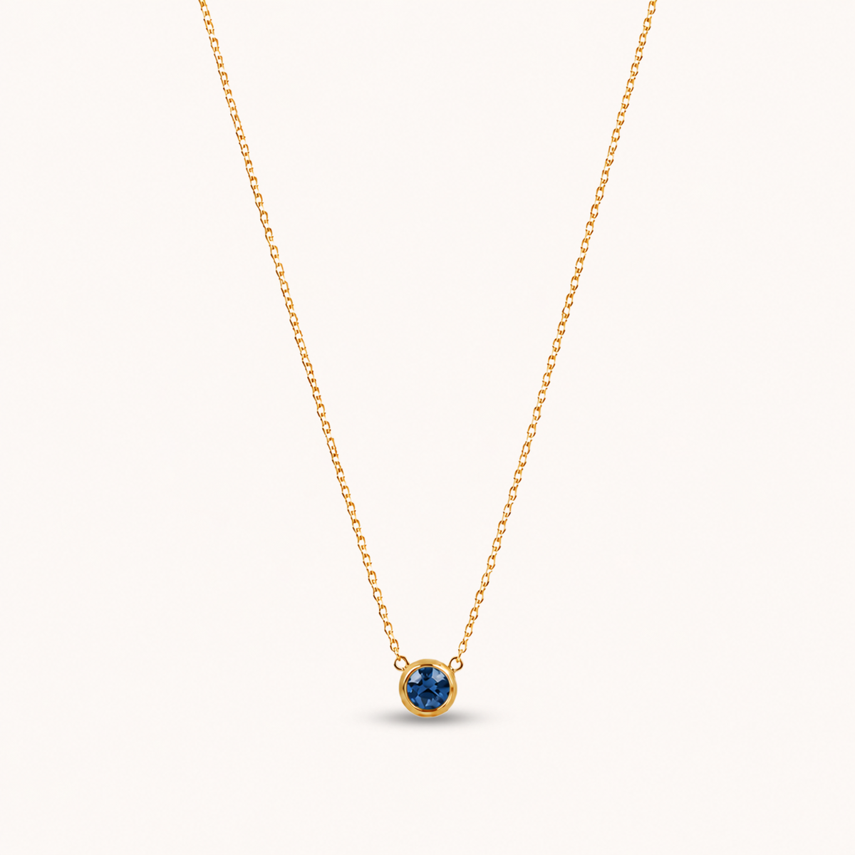 Birthstone Pendants Gold