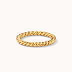 Rope Ring Gold
