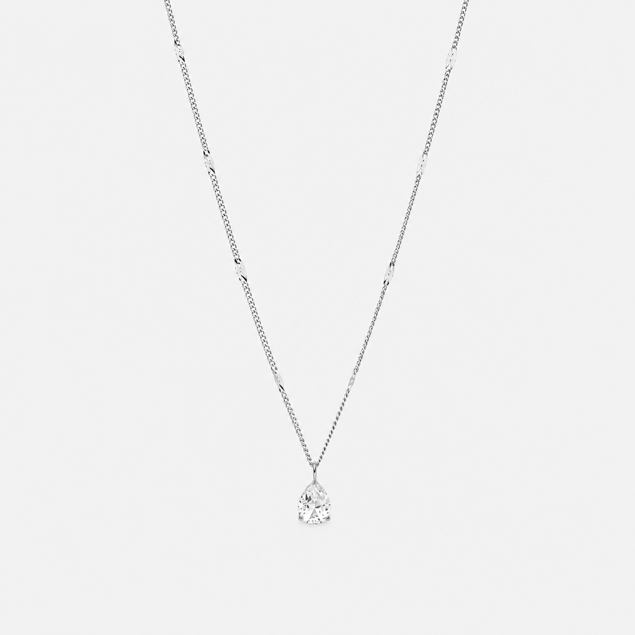 Auréa Drop Chain Silver