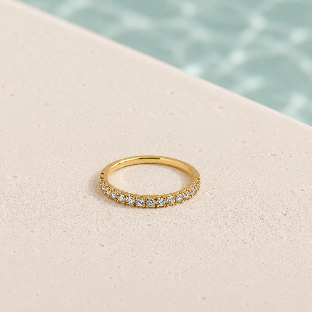 Tennis Ring Gold
