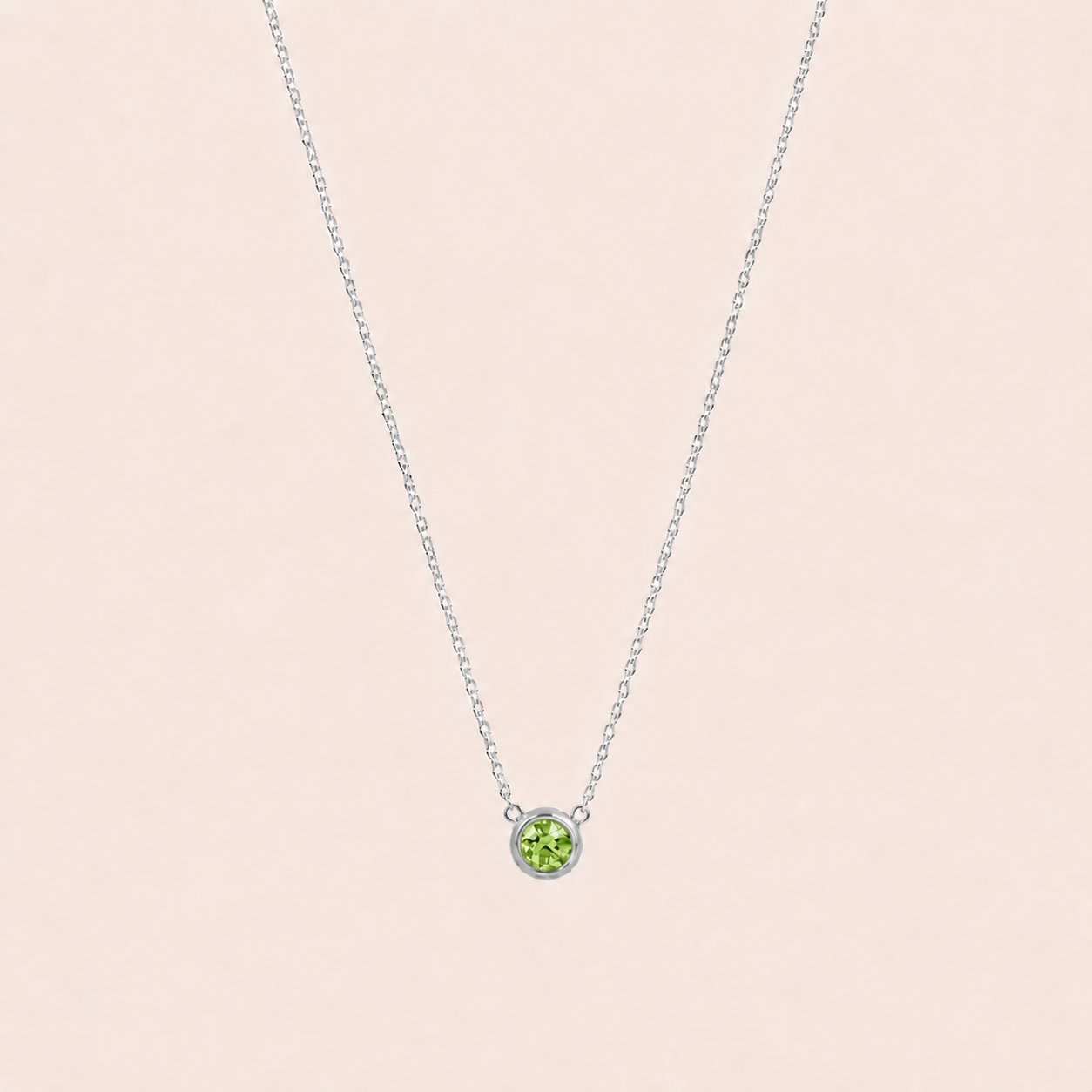 Birthstone Pendants Silver