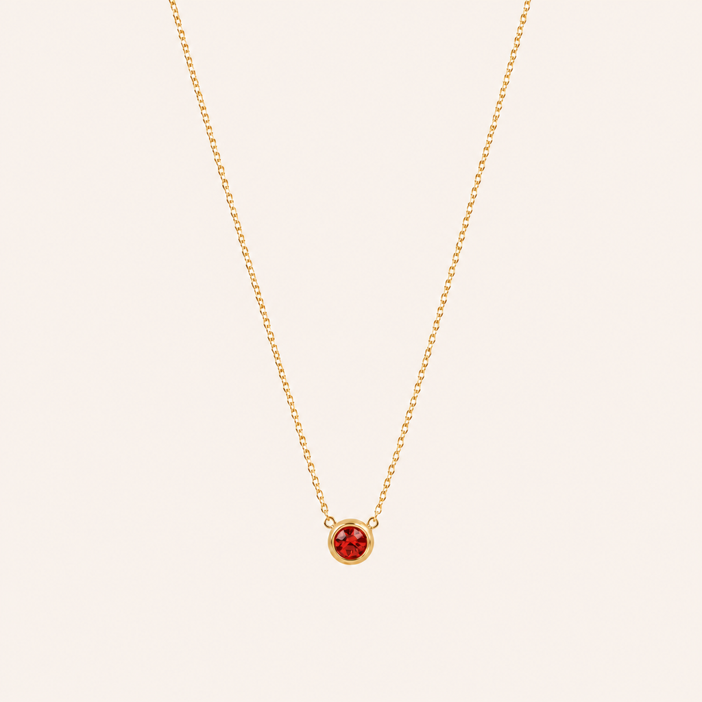 Birthstone Pendants Gold
