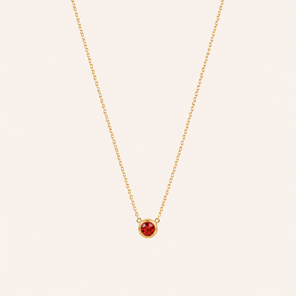 Birthstone Pendants Gold