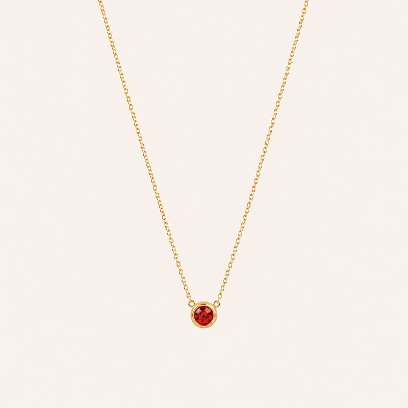 Birthstone Pendants Gold