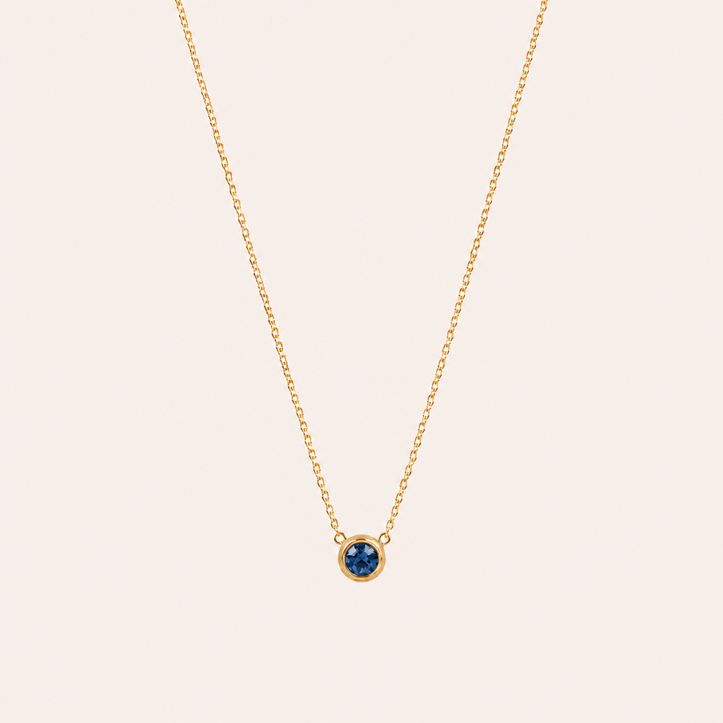 Birthstone Pendants Gold