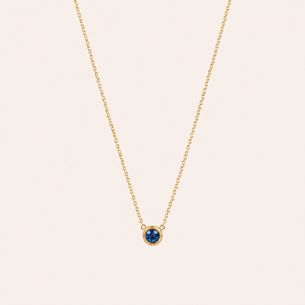 Birthstone Pendants Gold