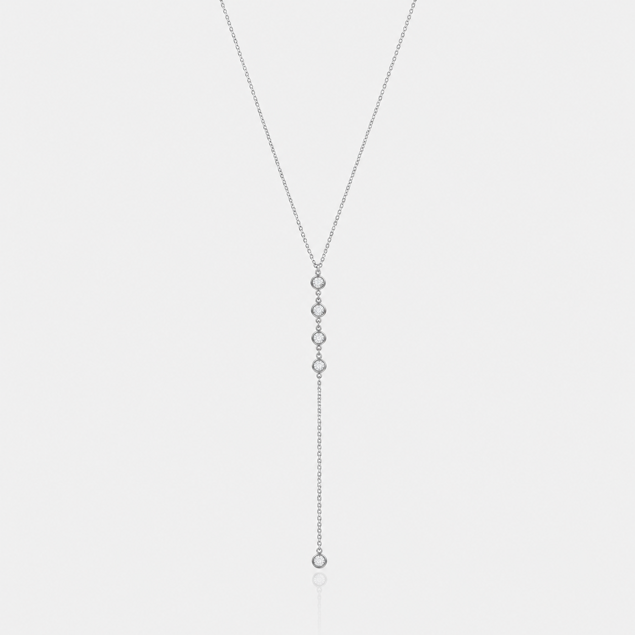 Drop Chain Silver