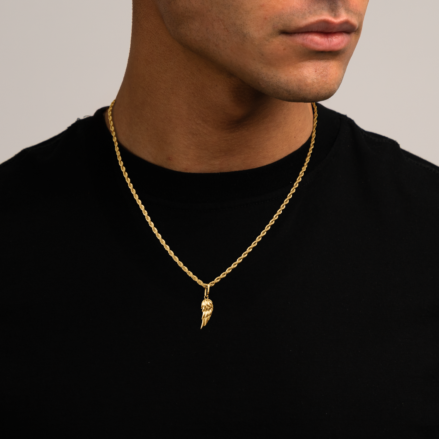 Wing Pendant Gold