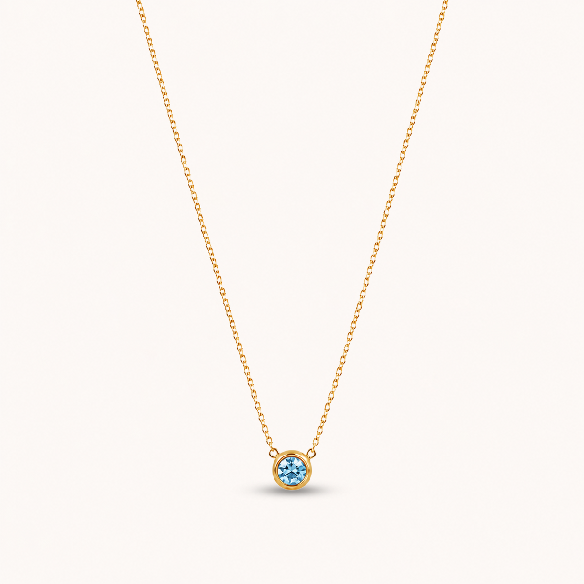 Birthstone Pendants Gold