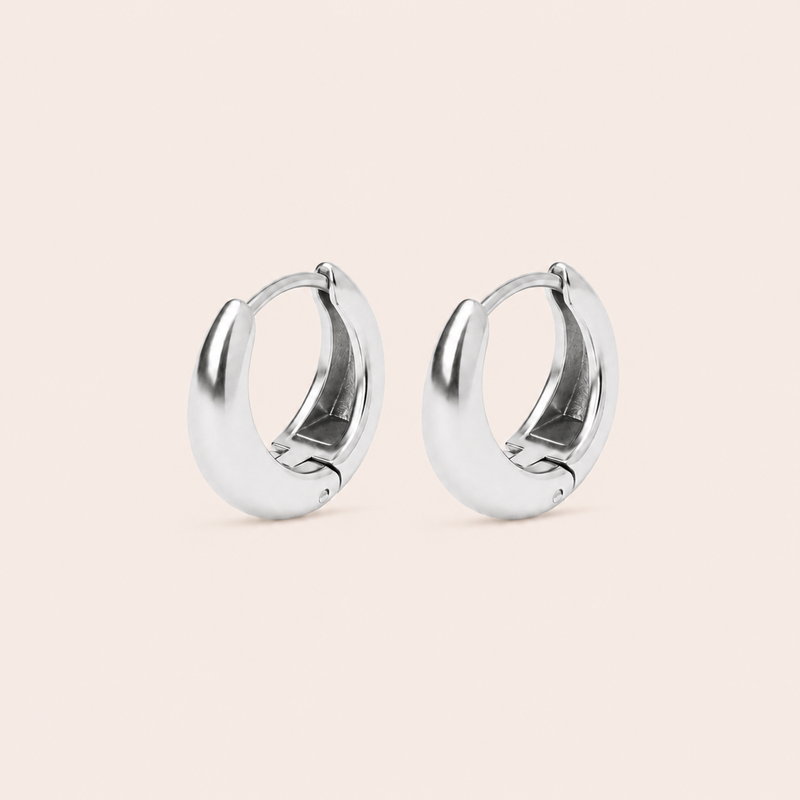 Statement Earrings Silver