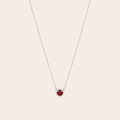 Birthstone Pendants Silver