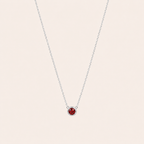 Birthstone Pendants Silver