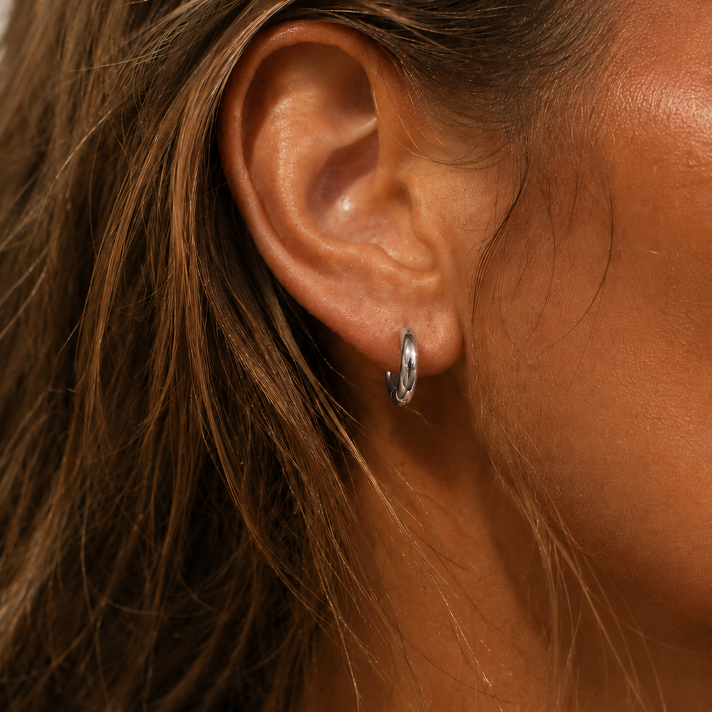 Statement Earrings Silver